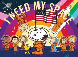 Peanuts Snoopy in Space Peanuts Jigsaw Puzzle By Aquarius