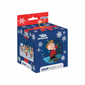 Peanuts A Charlie Brown Christmas 300 Piece  in Tin Globe Christmas By Aquarius