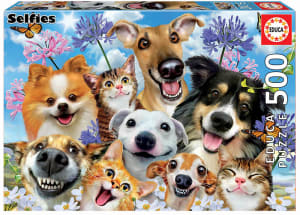 Fun In The Sun Selfie Dogs By Educa