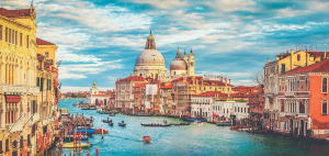Grand Canal Venice Europe By Educa