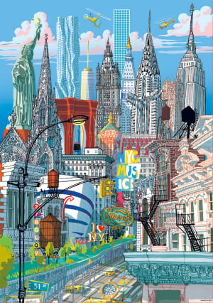 New York City Puzzle New York By Educa
