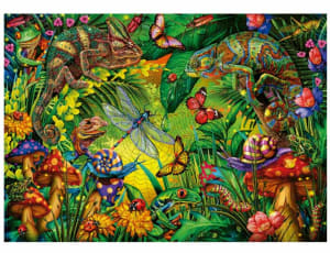 Colorful Forest Butterflies and Insects By Educa