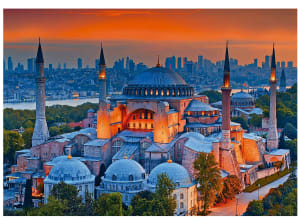 Blue Mosque, Istanbul Landmarks & Monuments By Educa