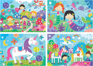 Fantasy Friends Mermaid By Educa