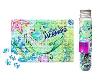 Mermaid Life Quotes & Inspirational Miniature Puzzle By Micro Puzzles