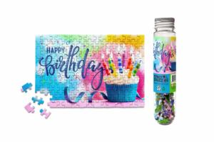 Happy Birthday - Cupcake Birthday Miniature Puzzle By Micro Puzzles