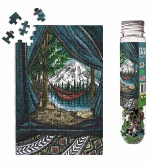 Mount Rainier Landmarks & Monuments Miniature Puzzle By Micro Puzzles