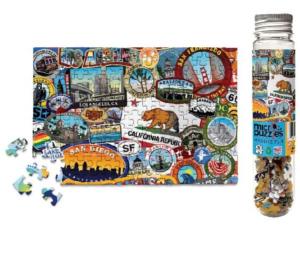 Road Trip - California! United States Miniature Puzzle By Micro Puzzles