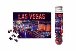 Las Vegas at Night Las Vegas Miniature Puzzle By Micro Puzzles