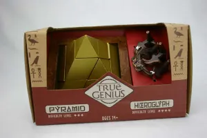 Pyramid and Hieroglyph By Project Genius