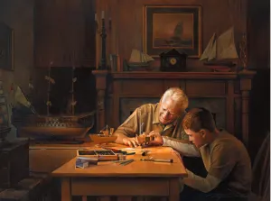 The Apprentice Around the House By Dowdle Folk Art