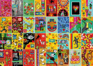 Popart Mosaic Collage By Magnolia