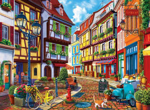 Cobblestone Alley Europe By Anatolian