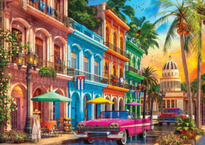 Havana Sunset Landscape By Anatolian