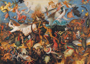 The Fall of the Rebel Angels Fine Art By Anatolian