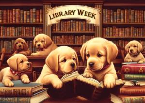Library Week Books & Reading Jigsaw Puzzle By Yazz