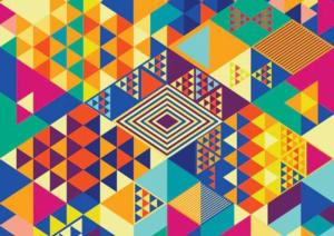 Geometric Pattern Pattern & Geometric Jigsaw Puzzle By Yazz