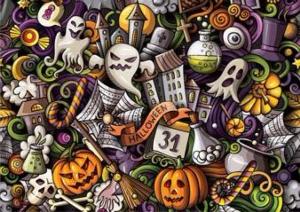 Halloween Halloween Jigsaw Puzzle By Yazz