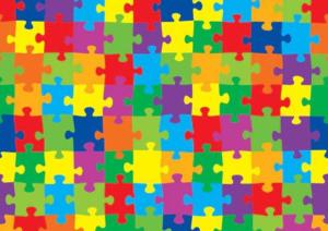 Puzzle Pattern & Geometric Jigsaw Puzzle By Yazz