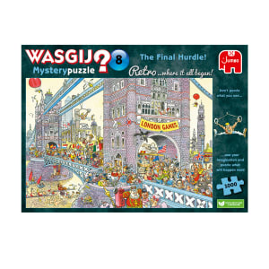 Wasgij Retro Mystery 8: The Final Hurdle Cartoon By Jumbo