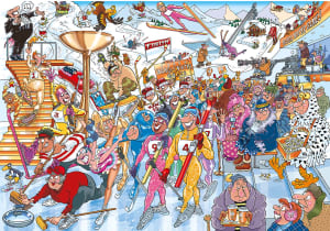 Wasgij Mystery 22: Winter Games! Sports By Jumbo