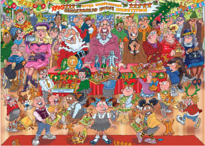 Wasgij Christmas 18: Gingerbread Showstopper! Cartoon By Jumbo