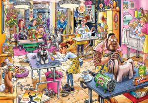 Wasgij Mystery 23: Pooch Parlour! Cartoon By Jumbo