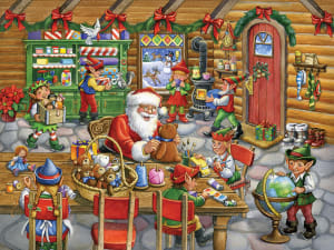 Santa's Workshop Christmas By Vermont Christmas Company