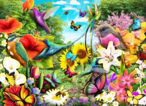 Flower Garden - <strong>Premium Puzzle!</strong> Mother's Day Jigsaw Puzzle By Brain Tree
