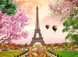 Paris - <strong>Premium Puzzle!</strong> Paris & France Jigsaw Puzzle By Brain Tree