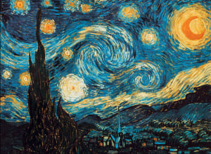 Vincent van Gogh The Starry Night  1000％ Amazon.com: Educa - 1000 Piece Puzzle for Adults | The