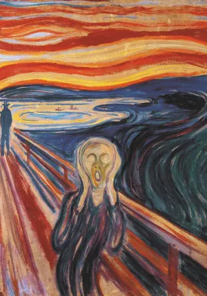 The Scream Fine Art By Piatnik