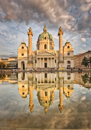 Karlskirche Vienna Europe By Piatnik
