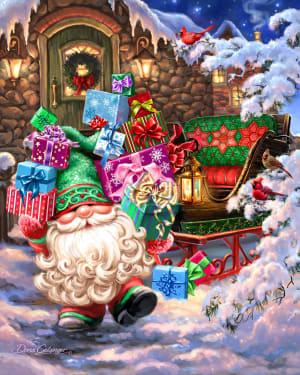 Filling the Sleigh Christmas By Springbok