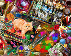 An Unexpected Mews Cats By Springbok