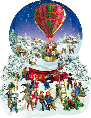 Old Fashioned Snow Globe Christmas By SunsOut