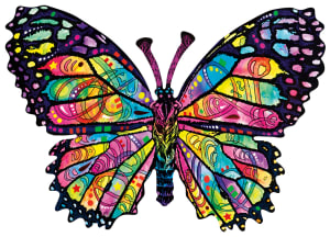 Butterfly Waterfall - 1000 Piece Jigsaw Puzzle by SunsOut