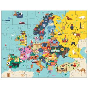 Map of Europe Maps & Geography Jigsaw Puzzle By Mudpuppy