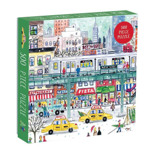 New York City Subway Christmas By Galison
