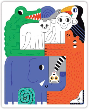 Jungle We Go Together Jungle Animals By Mudpuppy