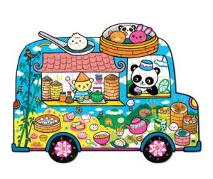 Dumpling Truck  Food and Drink Children's Puzzles By Mudpuppy