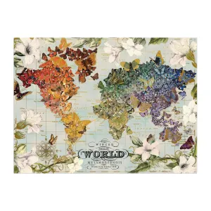 Winged Metamorphosis Maps & Geography By Galison