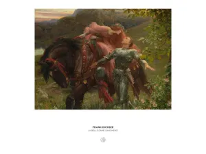 Frank Dicksee: La Belle Dame sans Merci Fine Art By Pomegranate