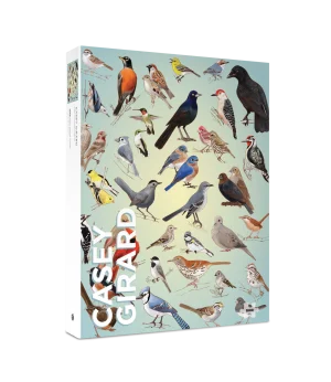 Casey Girard: Backyard Birds Collage By Pomegranate