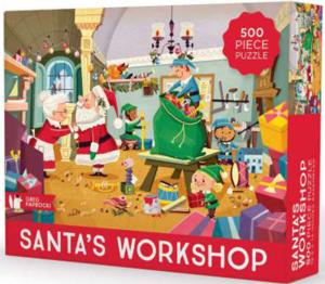 Santa's Workshop Christmas Jigsaw Puzzle By Gibbs Smith