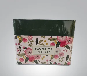 Favorite Recipes w/50 blank cards - Flowers By Gift Solutions