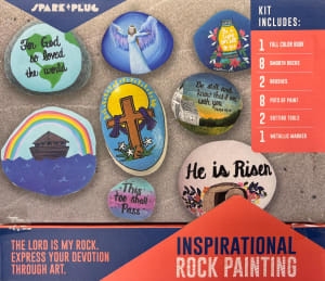 Inspirational Rock Painting Kit By Gift Solutions