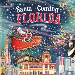Santa Is Coming To Florida - Book for ages 3 - 7 By Gift Solutions