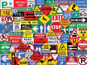 Road Signs Collage By White Mountain