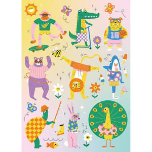 C. Cabalerro, Festivanimals Collage By Holiyay